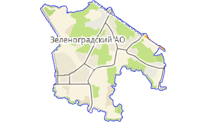 Карта ЗелАО