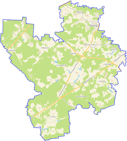Карта ТАО