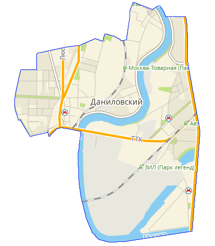 Карта Даниловский