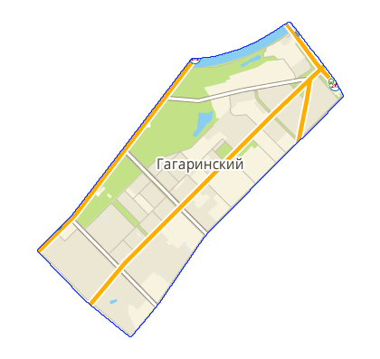 Карта Гагаринский