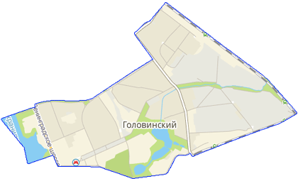 Карта Головинский