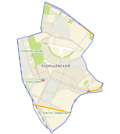 Карта Хорошевский