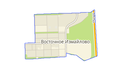 Карта Измайлово Восточное