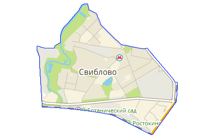 Карта Свиблово