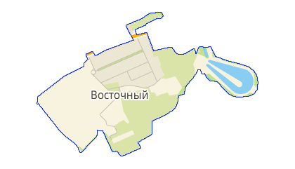 Карта Восточный