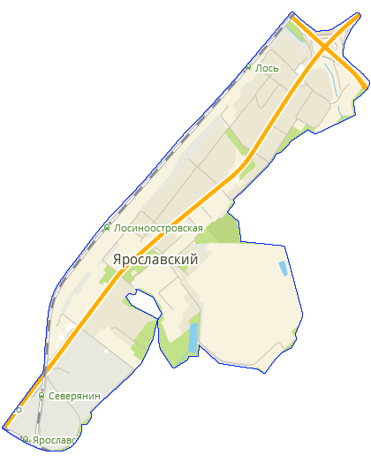 Карта Ярославский